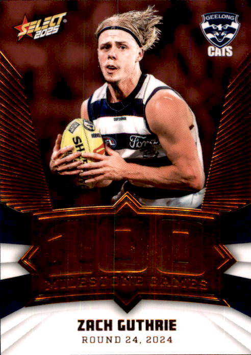 Zach Guthrie, MG43, Milestone, 2025 Select AFL Footy Stars