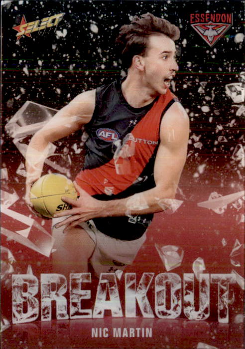 Nic Martin, B24, Breakout, 2025 Select AFL Footy Stars