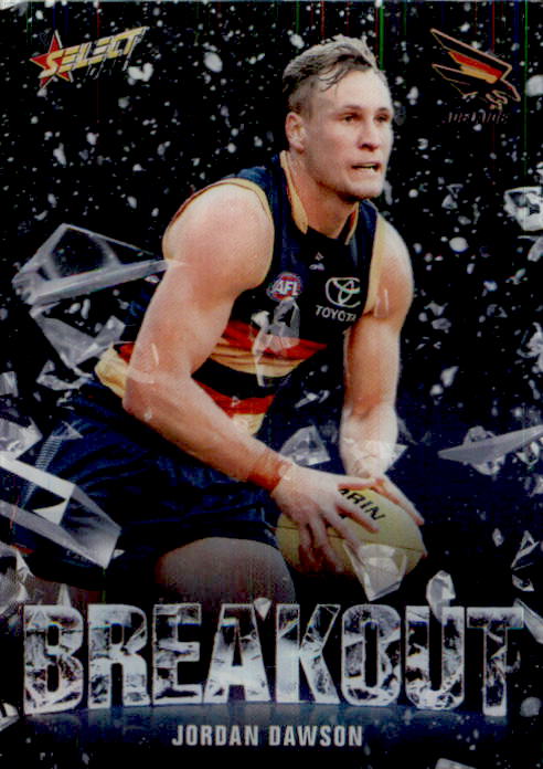 Jordan Dawson, B1, Breakout, 2025 Select AFL Footy Stars