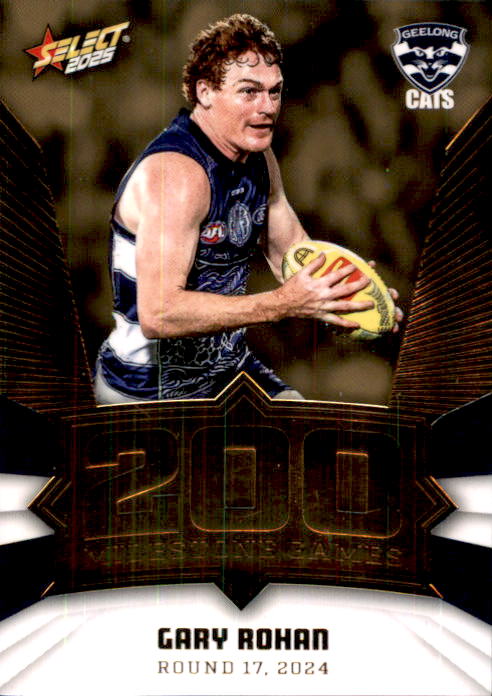 Gary Rohan, MG41, Milestone, 2025 Select AFL Footy Stars