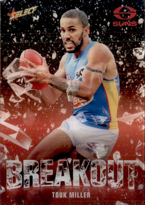 Touk Miller, B44, Breakout, 2025 Select AFL Footy Stars