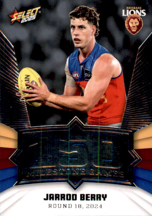 Jarrod Berry, MG10, Milestone, 2025 Select AFL Footy Stars