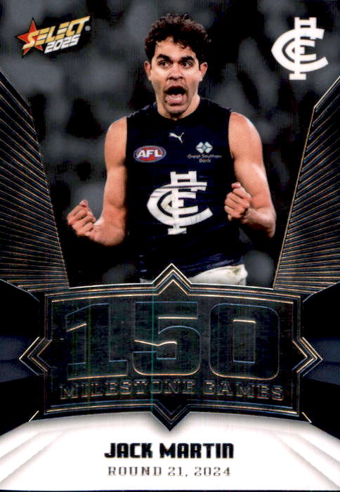 Jack Martin, MG19, Milestone, 2025 Select AFL Footy Stars