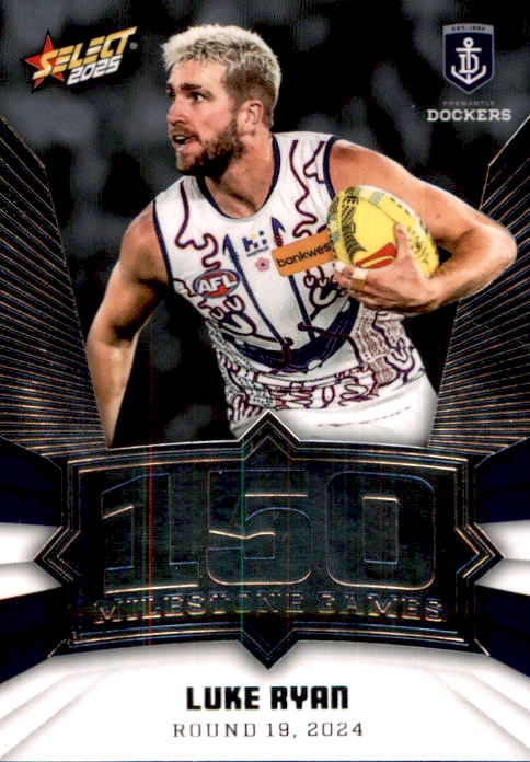 Luke Ryan, MG35, Milestone, 2025 Select AFL Footy Stars