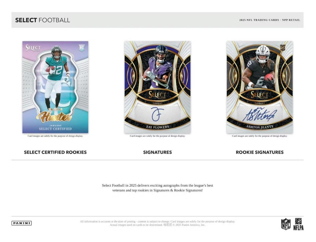 2025 Panini Select Football Blaster Box (Red & Blue Prizms!)