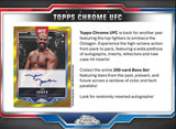 2025 Topps Chrome UFC 6-Pack Blaster Box