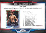 2025 Topps Chrome UFC 6-Pack Blaster Box