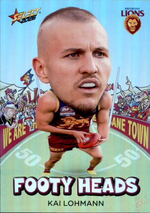 Kai Lohmann, FH9, Footy Heads, 2026 Select AFL Footy Stars