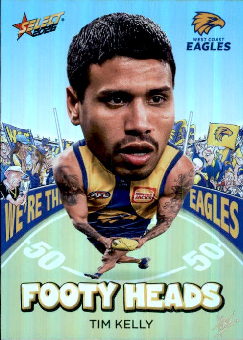 Tim Kelly, FH100, Footy Heads, 2026 Select AFL Footy Stars