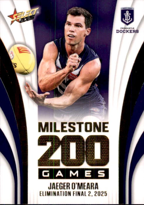 Jaeger O'Meara, MG37, Milestone, 2026 Select AFL Footy Stars