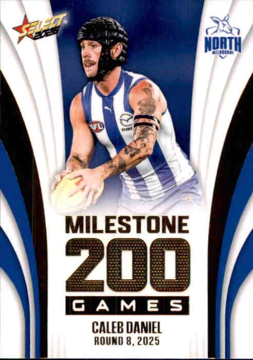 Caleb Daniel, MG68, Milestone, 2026 Select AFL Footy Stars