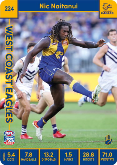 2023 Teamcoach AFL Common Cards -  Cards 201 to 225 - Pick Your Card