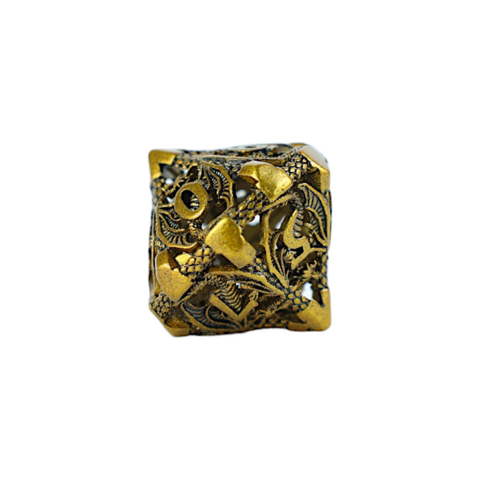 LPG Dice RPG Set Hollow Dragon - Ancient Bronze