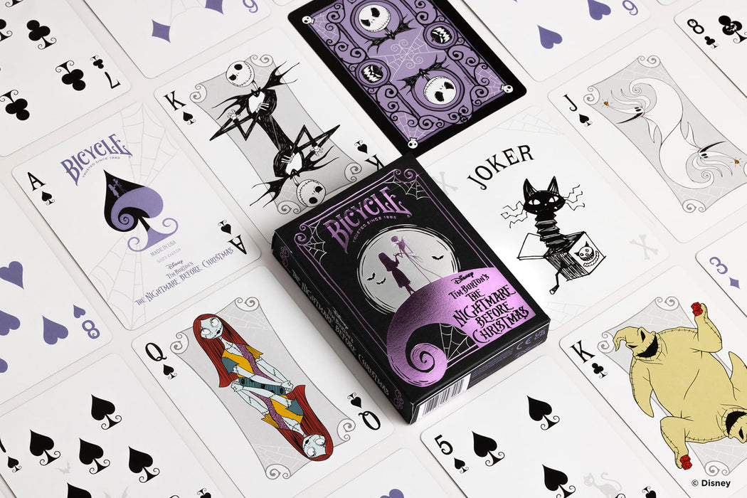 Bicycle Disney Nightmare Before Christmas Playing Cards