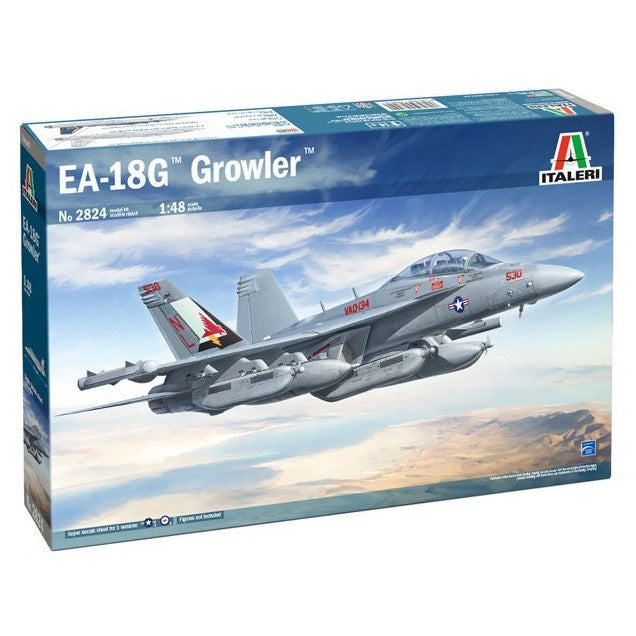 ITALERI E/A-18G GROWLER 1:48 Scale Model Kit AUST.DECALS