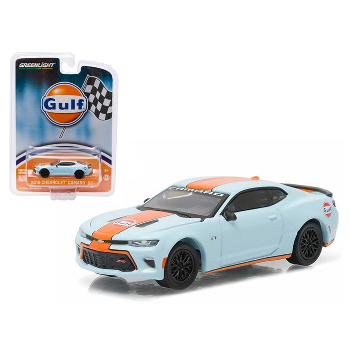 2017 Chevrolet Camaro SS, Gulf Oil, 1:64 Diecast Vehicle