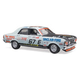 Classic Carlectables Ford XW Falcon GT-HO Phase II Bathurst 1970 67E - Tony Roberts, 1:18 Scale Diecast Model Car