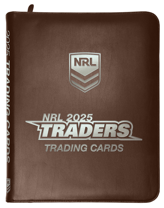 COMBO: 2025 TLA Traders Titanium NRL Rugby League Box & Album