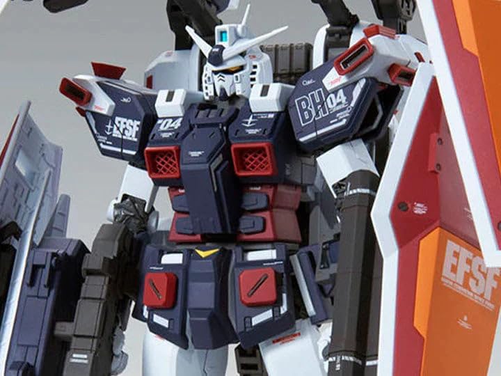 Bandai MG Mobile Suit FA-78, Full Armor Gundam Ver. Ka (Gundam Thunderbolt Version), 1:100 Scale, Color-Coded Plastic Kit