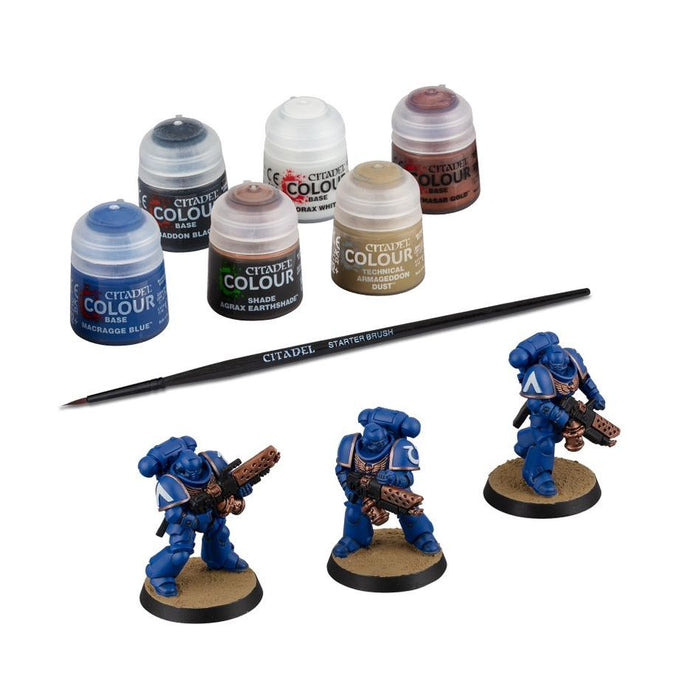 Warhammer 40,000 - 60-11, Space Marines, Infernus Marines + Paints