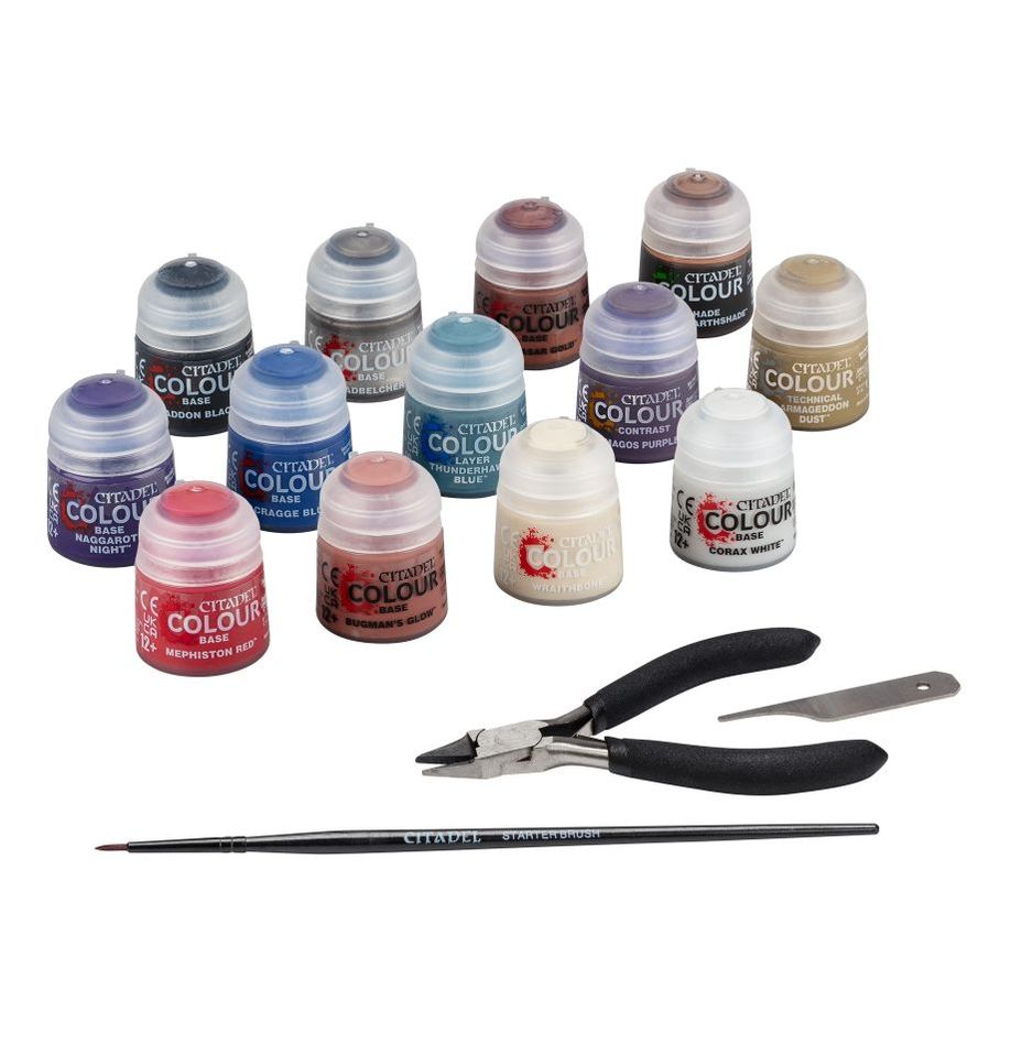 Warhammer 40,000 - 60-12, Paints + Tool Set