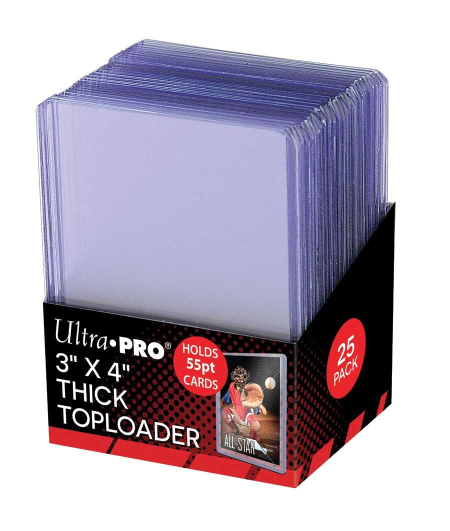 ULTRA PRO Top Loader - 3 x 4, 55pt Regular Clear