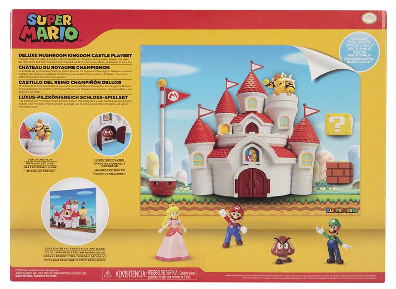 Nintendo Mushroom Kingdom Castle Playset