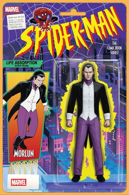 Spider-Man '94, #4 John Tyler Christopher Action Figure Variant Comic