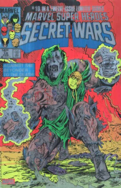 Marvel Super Heroes Secret Wars, #10 Facsimile FOIL Variant Comic