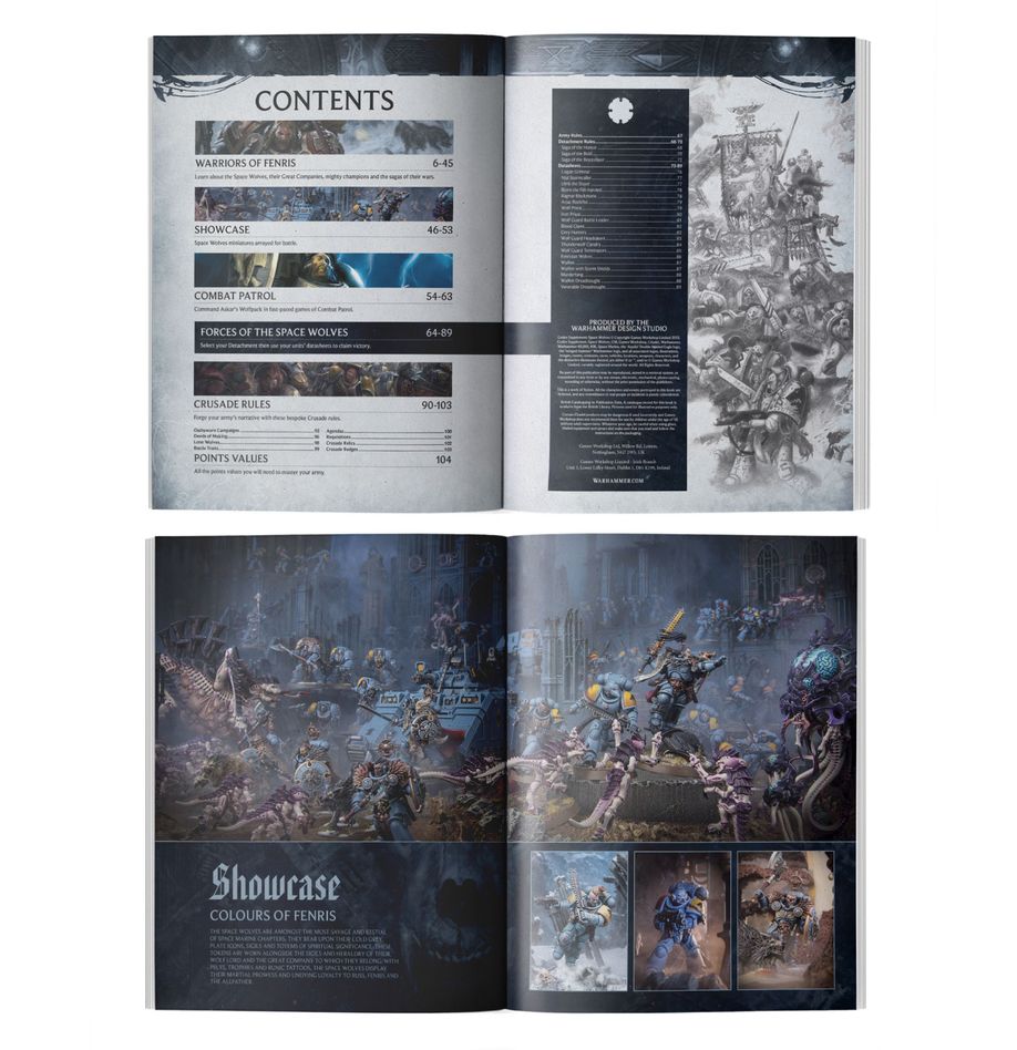 Warhammer 40,000 - 53-33, Space Wolves Army Set