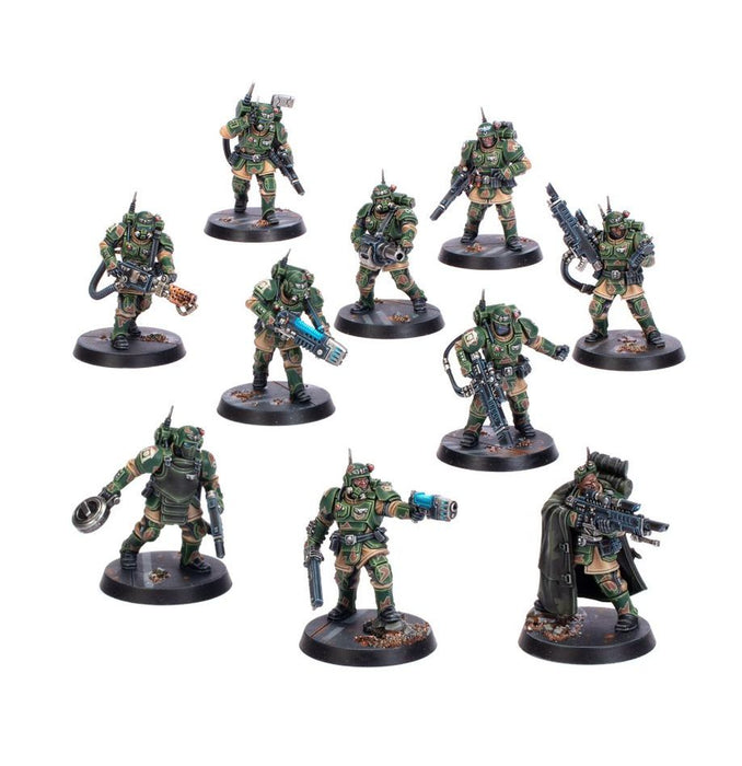 Warhammer 40,000 - 103-18, Kill Team, Kasrkin, Cadian Special Forces Team