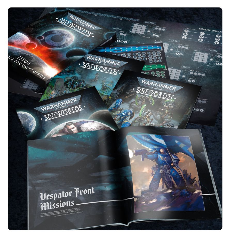 Warhammer 40,000 - 40-73, 500 Worlds: Titus – The Battle for Unity Begins