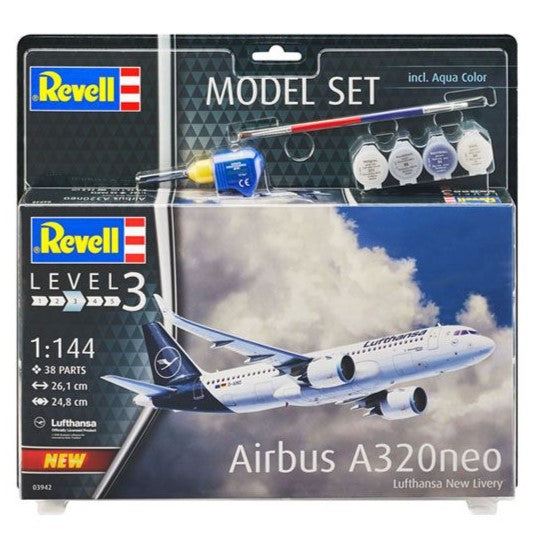 REVELL AIRBUS A320 NEO "LUFTHANSA" 1:144 Scale Model Kit