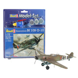 REVELL MODEL SET MESSERSCHMITT BF109, 1:72 Scale Model Kit