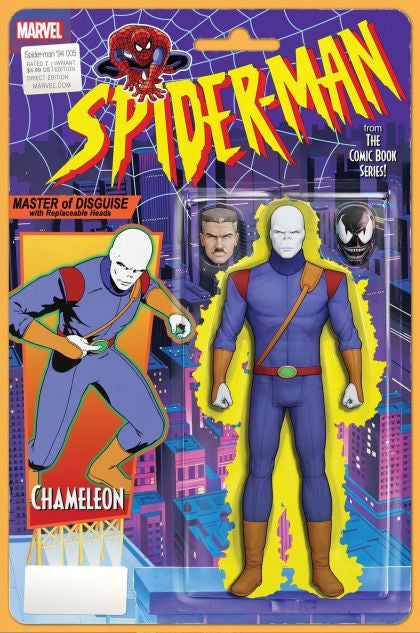 Spider-Man '94, #5 John Tyler Christopher Action Figure Variant Comic