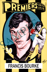 Richmond Tigers, 1973-1974 Back to Back Premiers Card Set by Noel