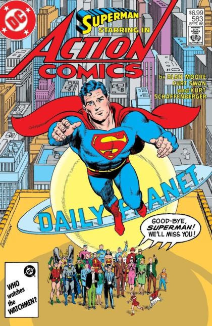 Superman Action Comics, Vol. 1, #583 Facsimile FOIL Variant Comic