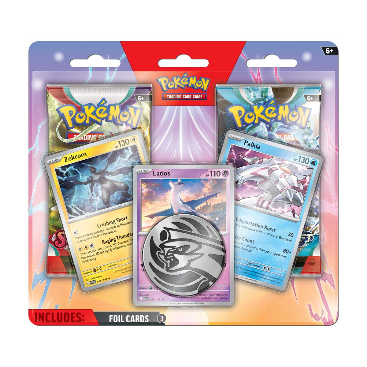 Pokemon TCG: Enhanced 2 PK Blisters - Latios, Zekrom, Palkia