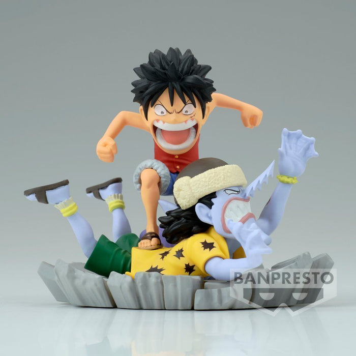 One Piece World Collectable Figure Log Stories - Monkey D. Luffy Vs Arlong Figure