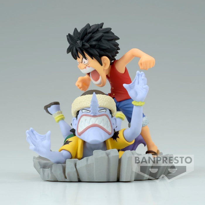 One Piece World Collectable Figure Log Stories - Monkey D. Luffy Vs Arlong Figure