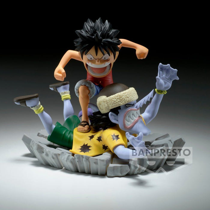 One Piece World Collectable Figure Log Stories - Monkey D. Luffy Vs Arlong Figure