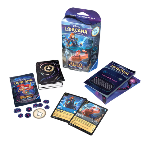 Disney Lorcana - Ursula's Return - Amber/Amethyst Starter Deck