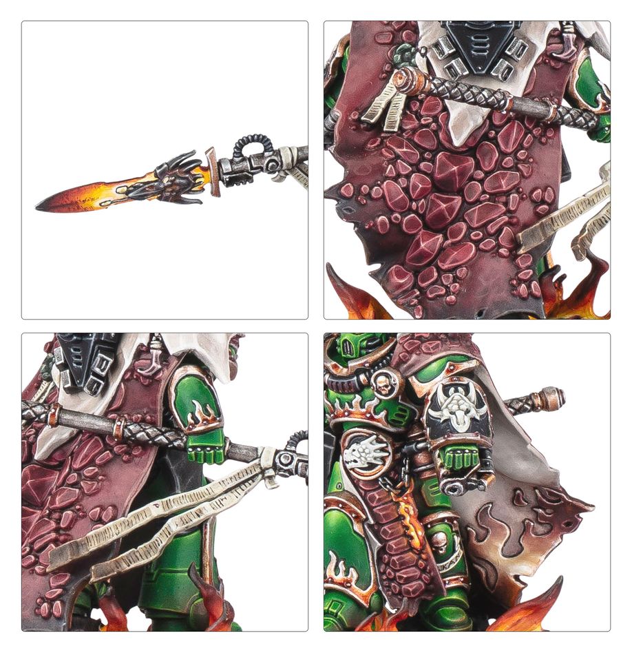 Warhammer 40,000 - 55-58, Salamanders, Vulcan He'stan