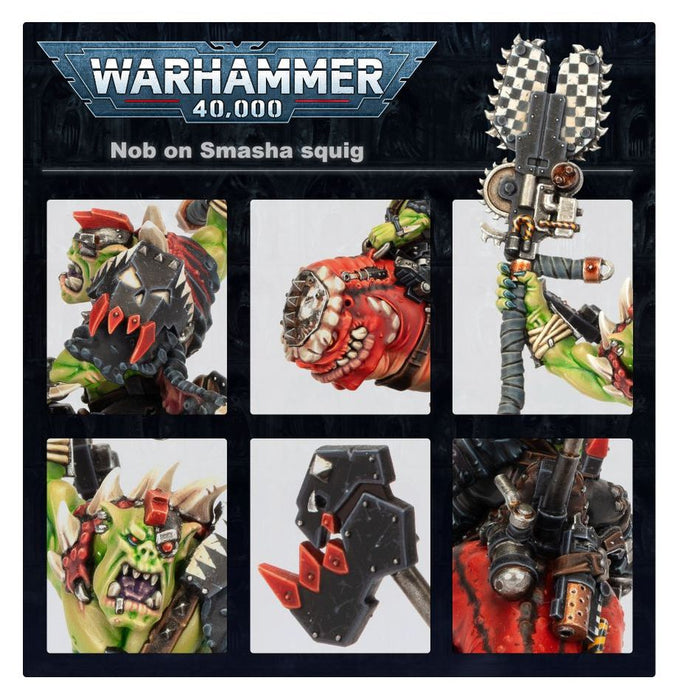 Warhammer 40,000 - 50-54, Orks, Squighog Boyz