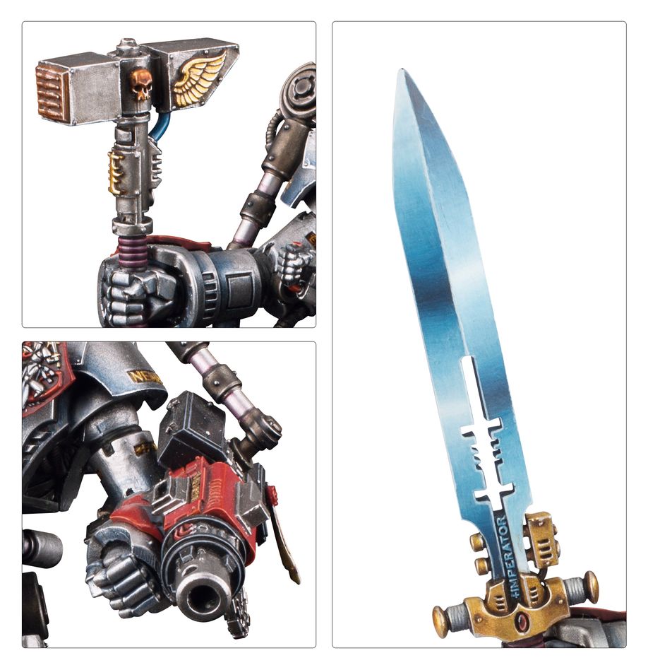 Warhammer 40,000 - 57-05, Grey Knights, Grand Master in Nemesis Dreadknight