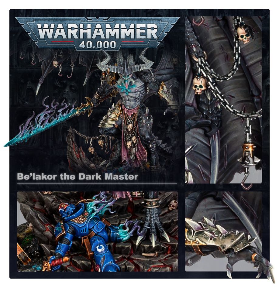 Warhammer Age of Sigmar 97-19, Slaves of Darkness, Be'lakor, the Dark Master