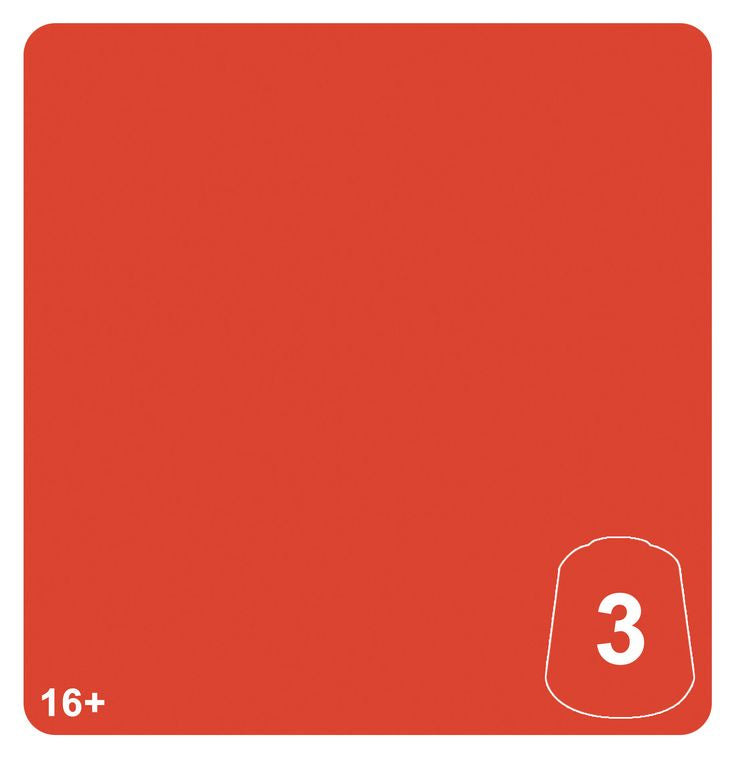 Warhammer Colour - Tone Pro: Chotec Orange 3, 20-173 Acrylic Paint 12ml