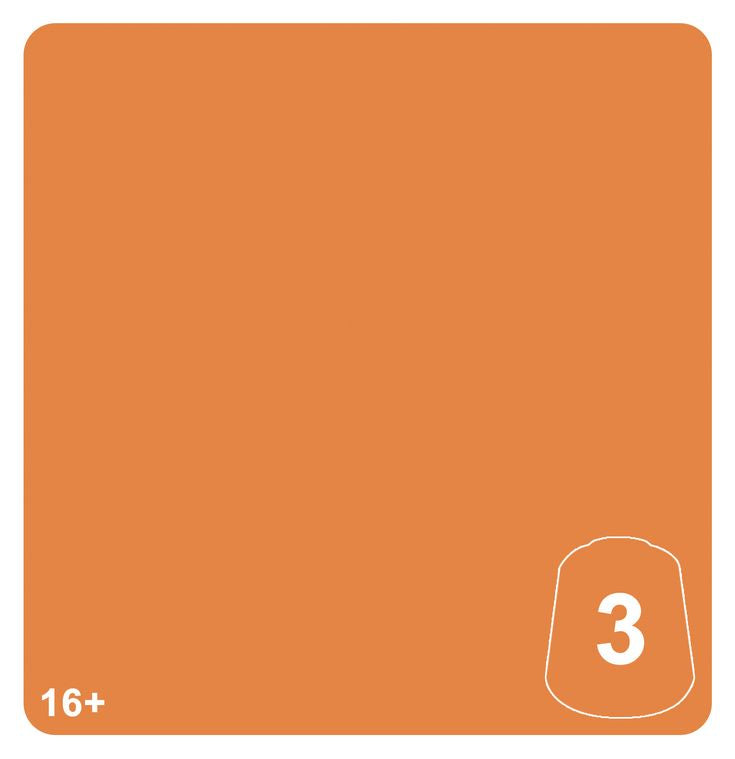 Warhammer Colour - Tone Pro: Ta'unar Ochre 3, 20-183 Acrylic Paint 12ml