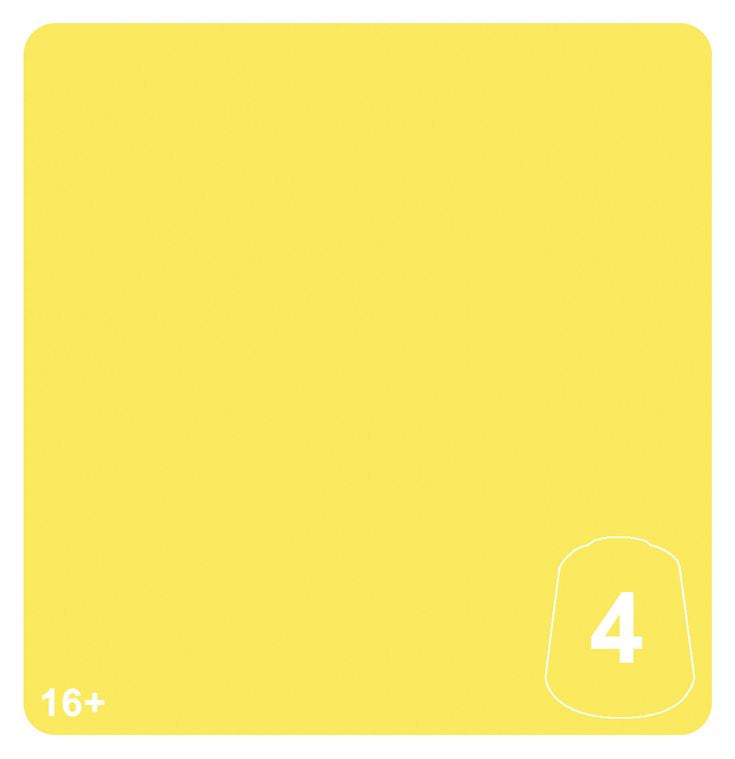 Warhammer Colour - Tone Pro: Megaboss Yellow 4, 20-204 Acrylic Paint 12ml