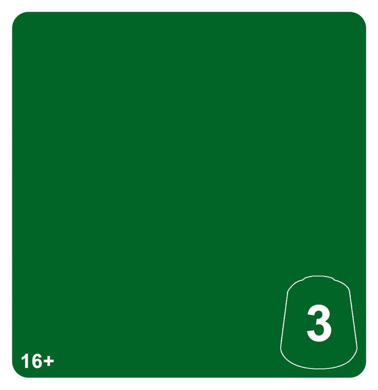 Warhammer Colour - Tone Pro: Hierotek Green 3, 20-273 Acrylic Paint 12ml